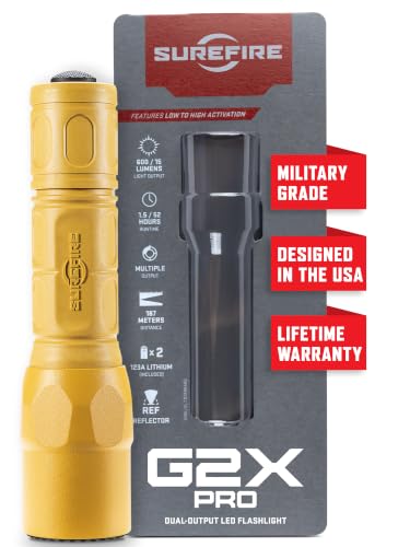Amazon.co.jp: SUREFIRE(シュアファイア) G2X Pro-YE イエロー G2X-D